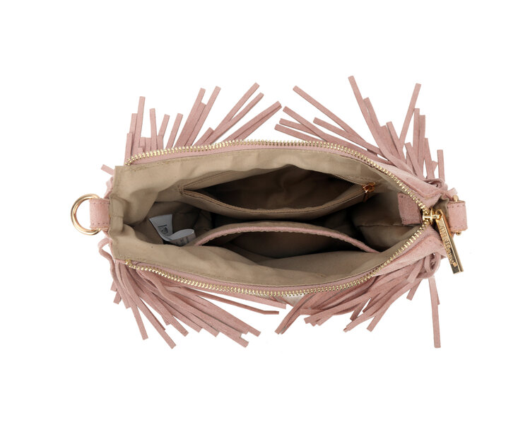 Giuliano Kunstwildleder-Schultertasche | 40090