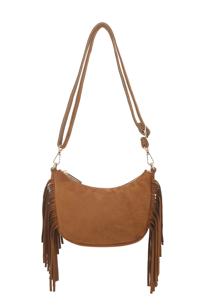 Giuliano Kunstwildleder-Schultertasche | 40090
