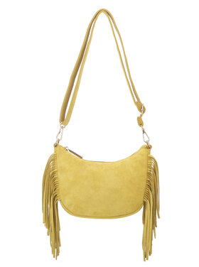 Giuliano Kunstwildleder-Schultertasche | 40090