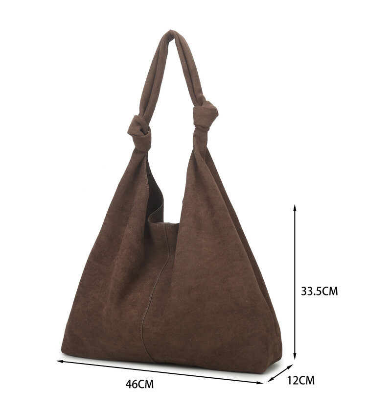 Giuliano Faux leather suede shoulder bag | 40092