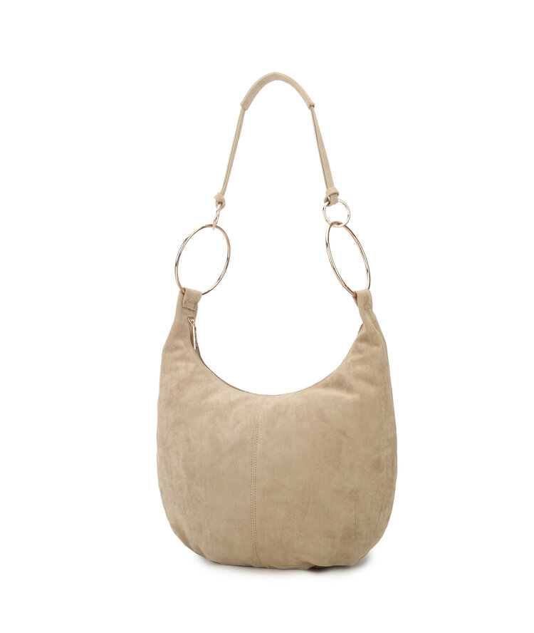 Giuliano Kunstwildleder-Schultertasche | 40093