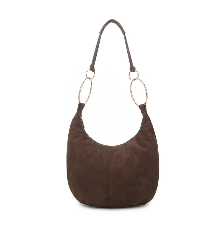 Giuliano Kunstwildleder-Schultertasche | 40093
