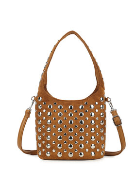 Giuliano Faux leather suede shoulder bag | 70143