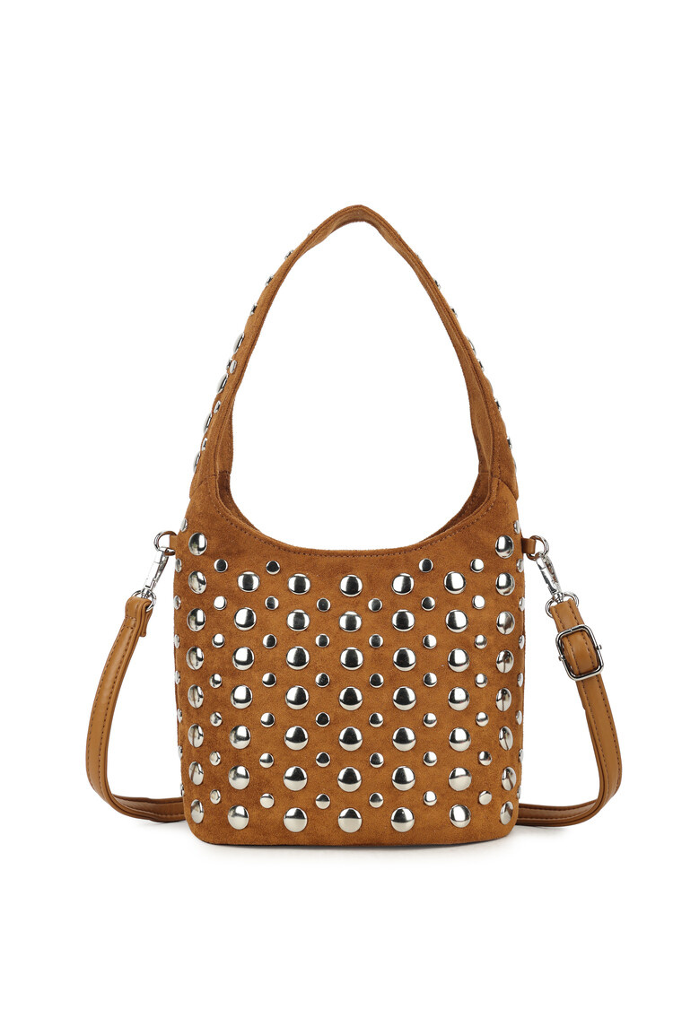 Giuliano Faux leather suede shoulder bag | 70143