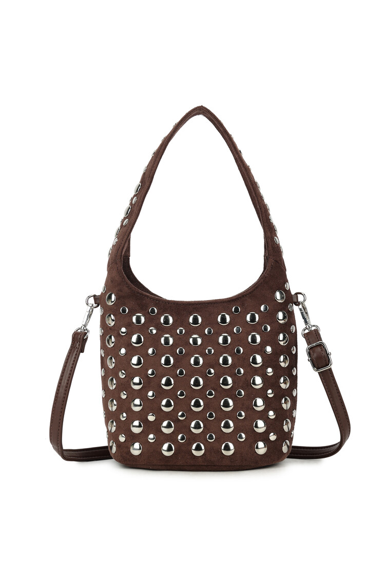 Giuliano Kunstwildleder-Schultertasche | 70143