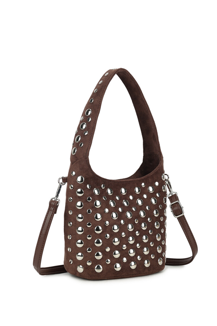 Giuliano Faux leather suede shoulder bag | 70143