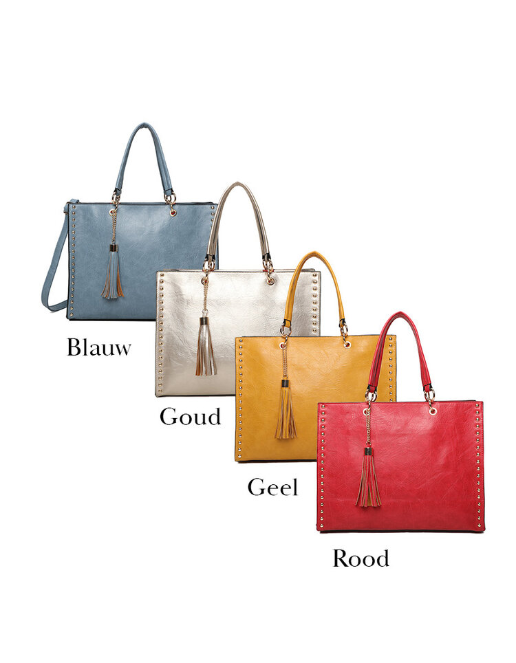 Giuliano Artificial Leather handbag with inside bag | 30068