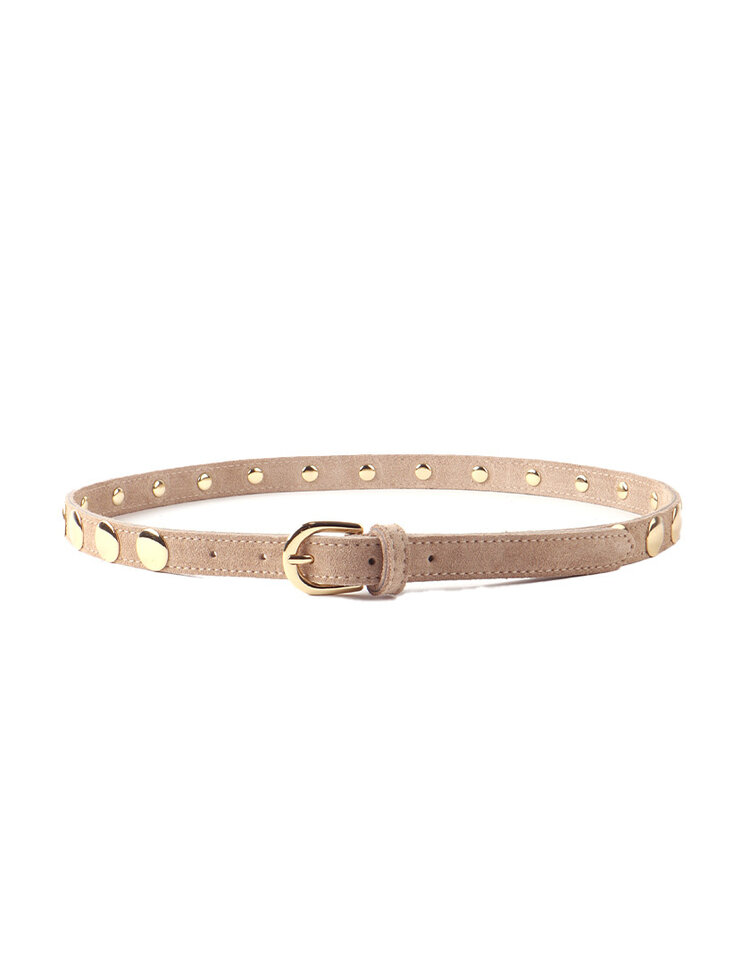 Giuliano Leather  Lederen suede riem | Studs | 559060