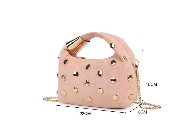 Giuliano Kunstwildleder-Schultertasche | 70145