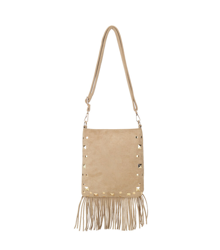 Giuliano Kunstwildleder-Schultertasche | 80166
