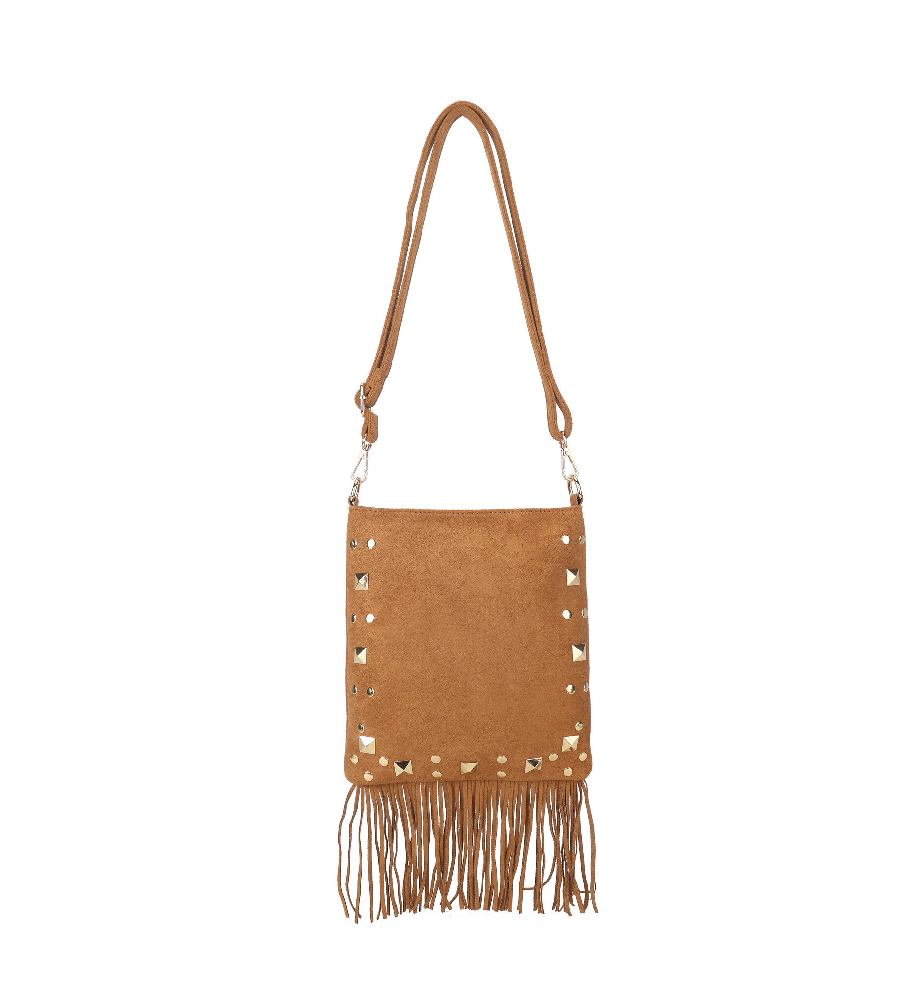 Giuliano Kunstlederen suede schoudertas | 80166, foto 6 van 6