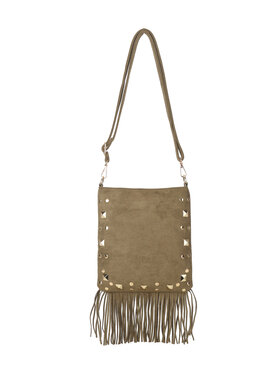 Giuliano Faux leather suede shoulder bag | 80166