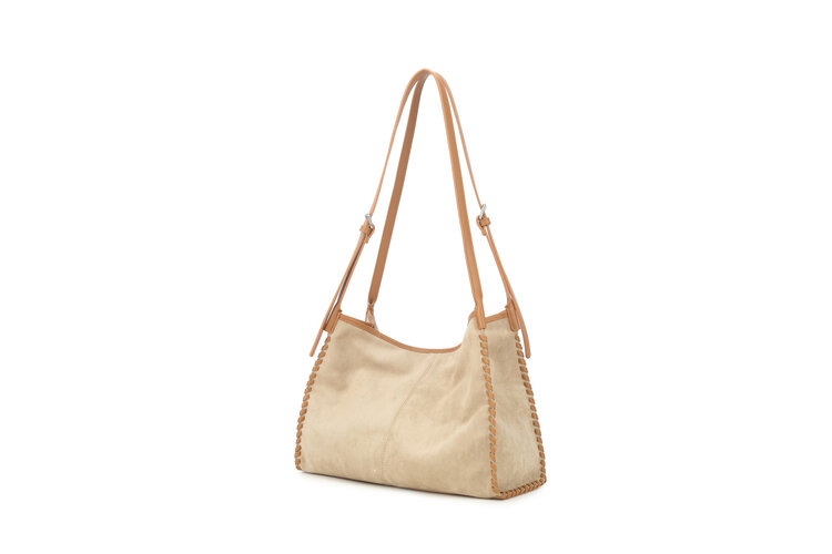 Giuliano Kunstwildleder-Schultertasche | 40091
