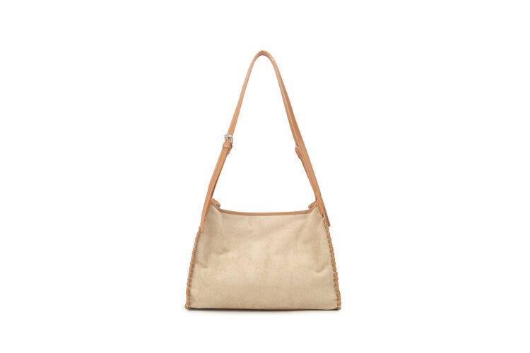 Giuliano Kunstlederen suede schoudertas | 40091