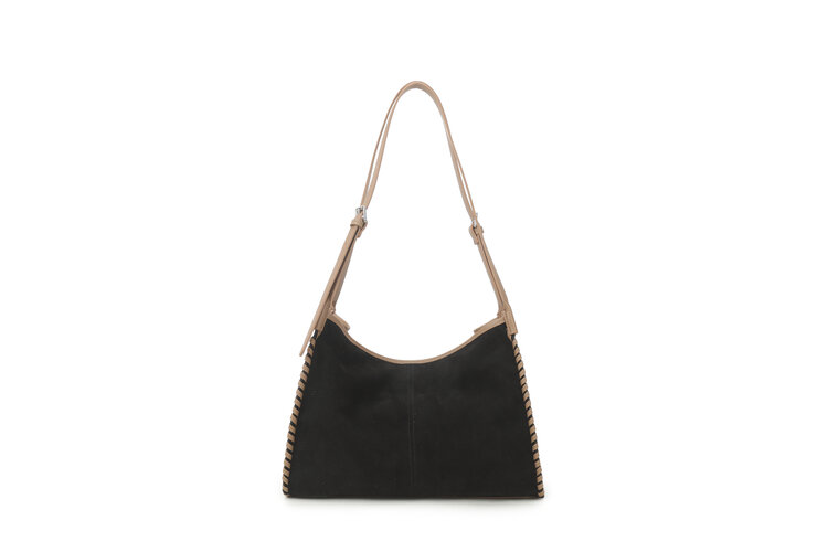 Giuliano Kunstwildleder-Schultertasche | 40091