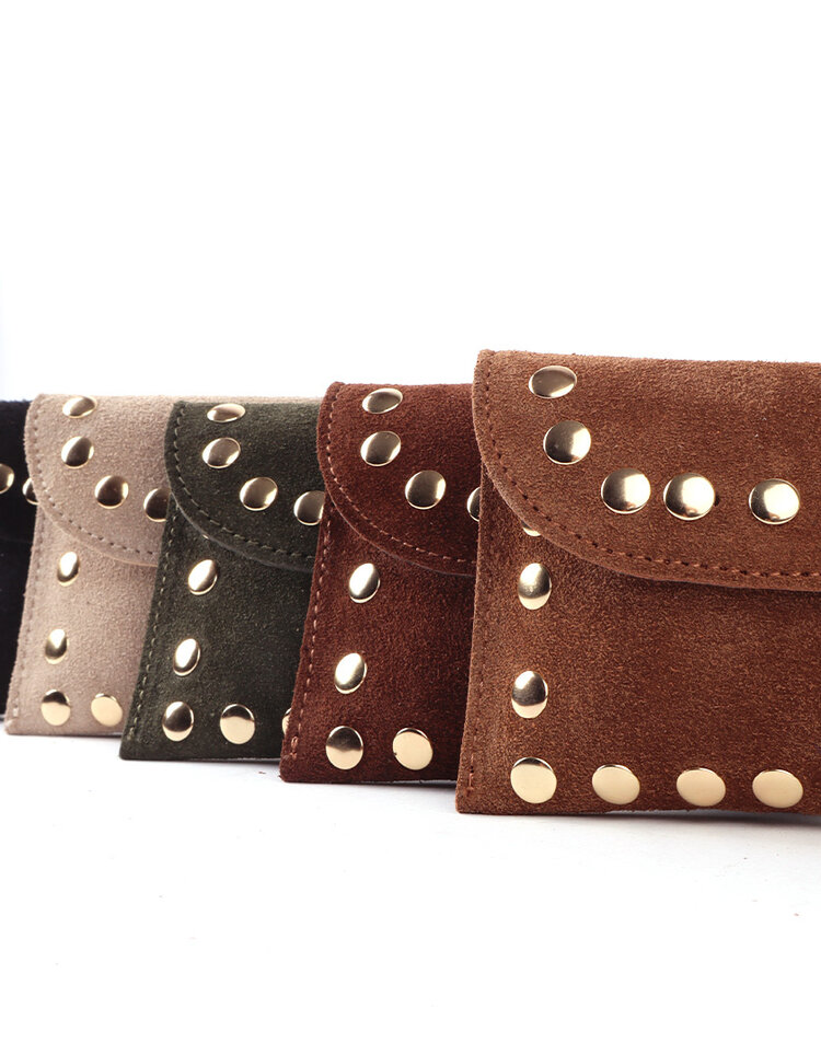 Giuliano Leather  Lederen portemonnee | Suede | 559062