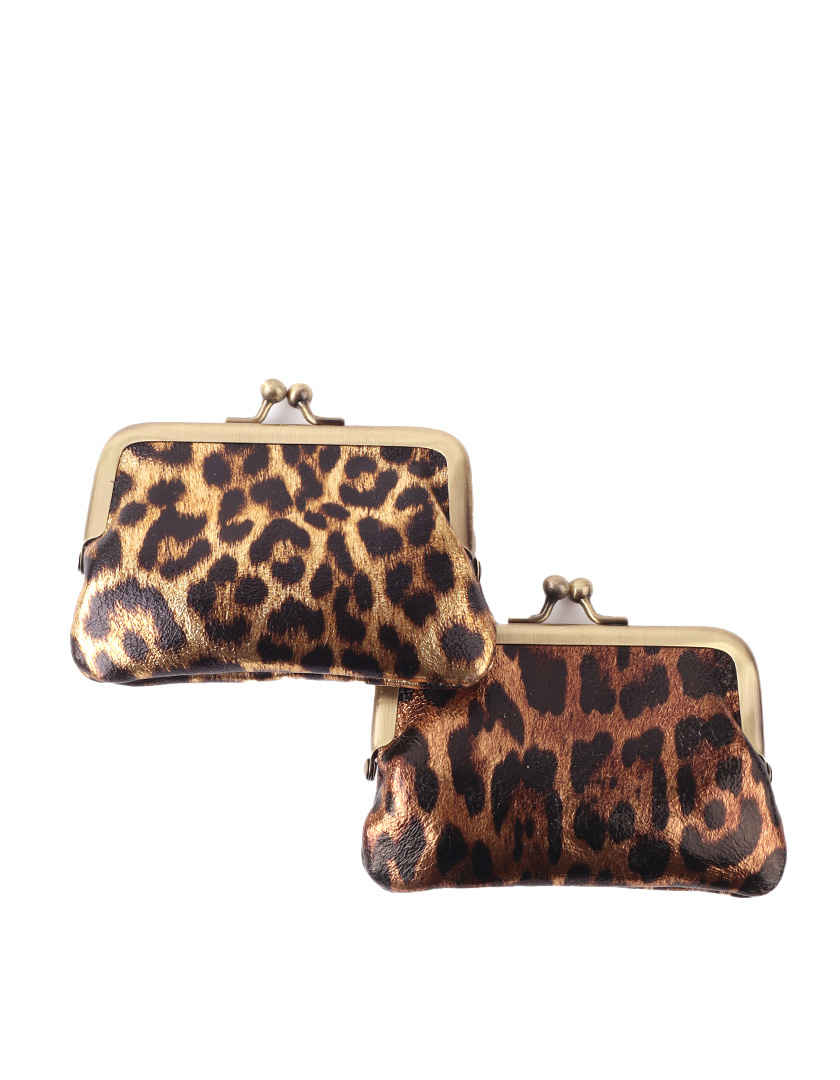 Giuliano Leather Lederen knip portemonnee metallic | Panter| 559040, foto 2 van 6