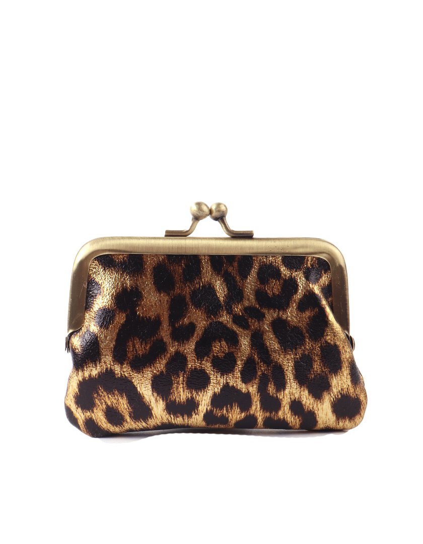 Giuliano Leather Lederen knip portemonnee metallic | Panter| 559040, foto 5 van 6