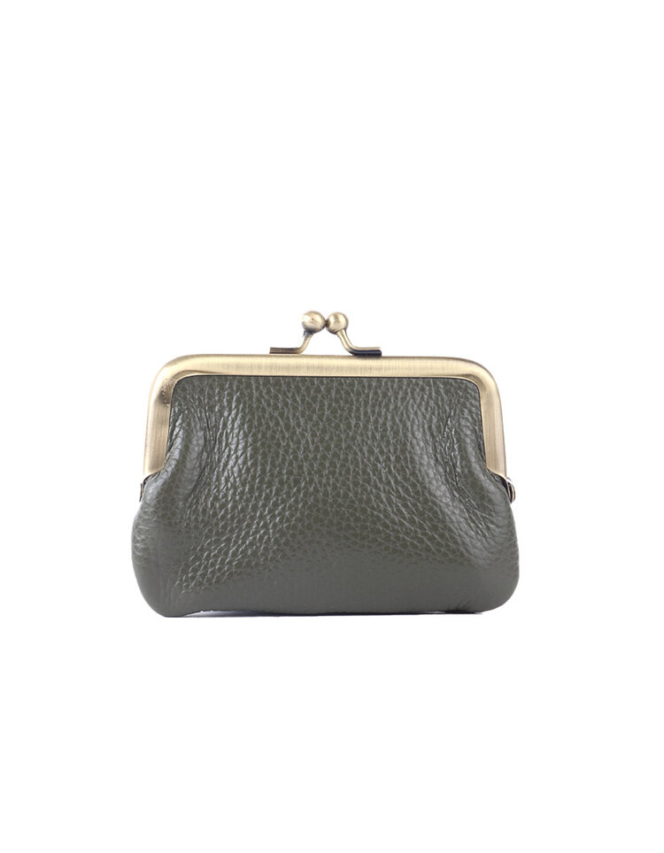 Giuliano Leather  Leder-Bügelgeldbörse | 559040