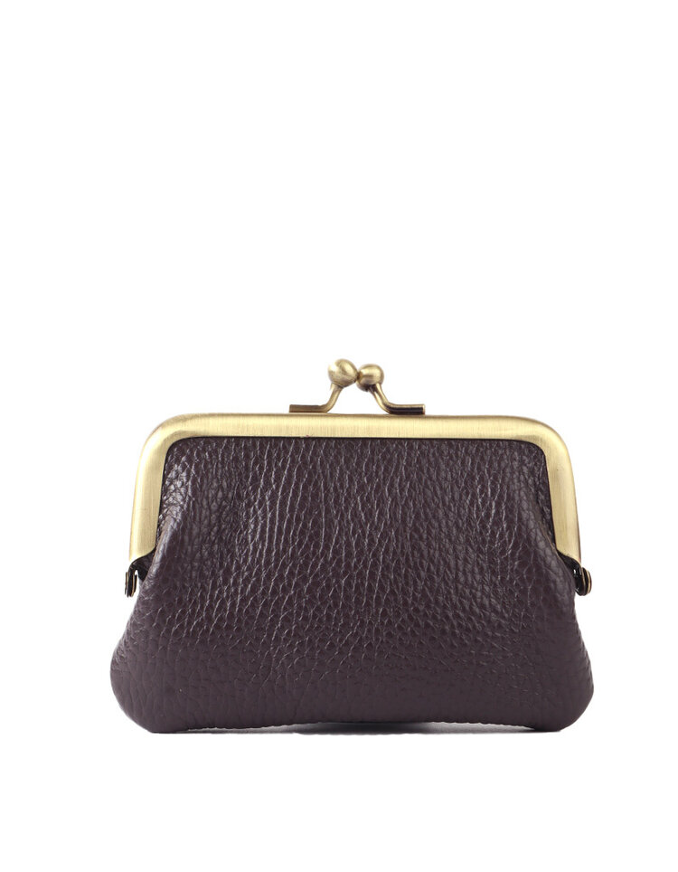 Giuliano Leather  Leder-Bügelgeldbörse | 559040