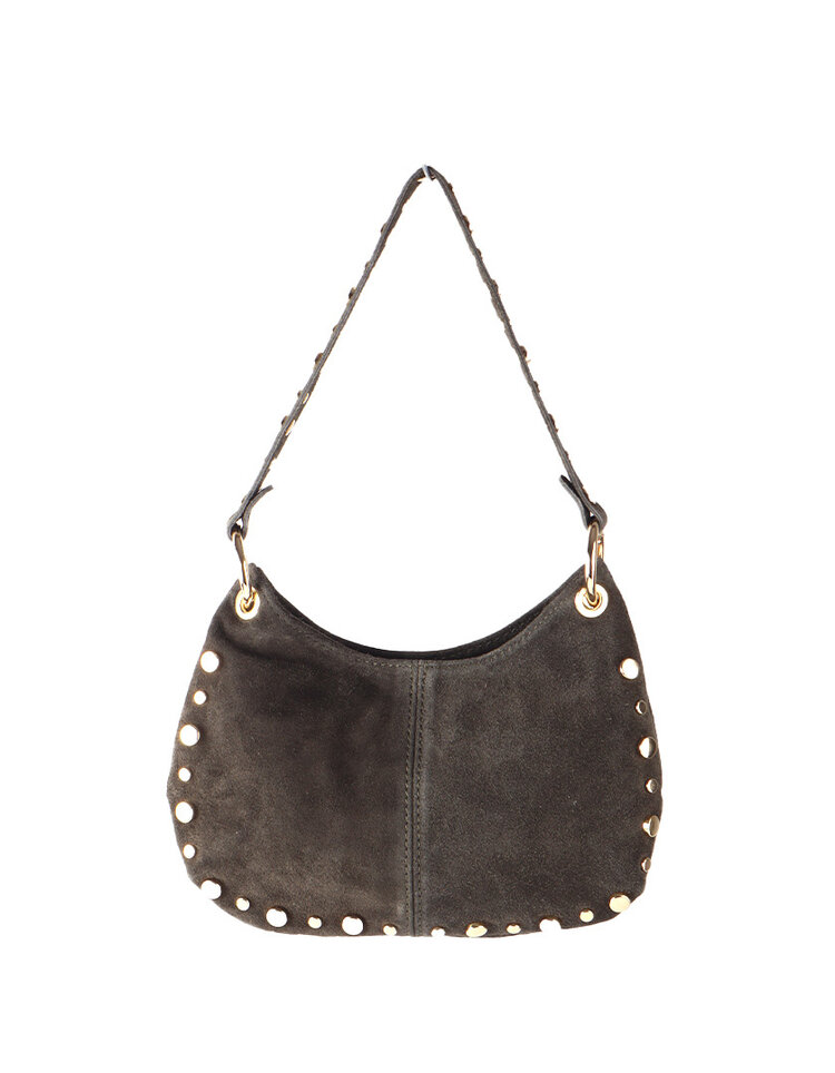 Giuliano Leather  Leder-Schultertasche | Wildleder | 552453