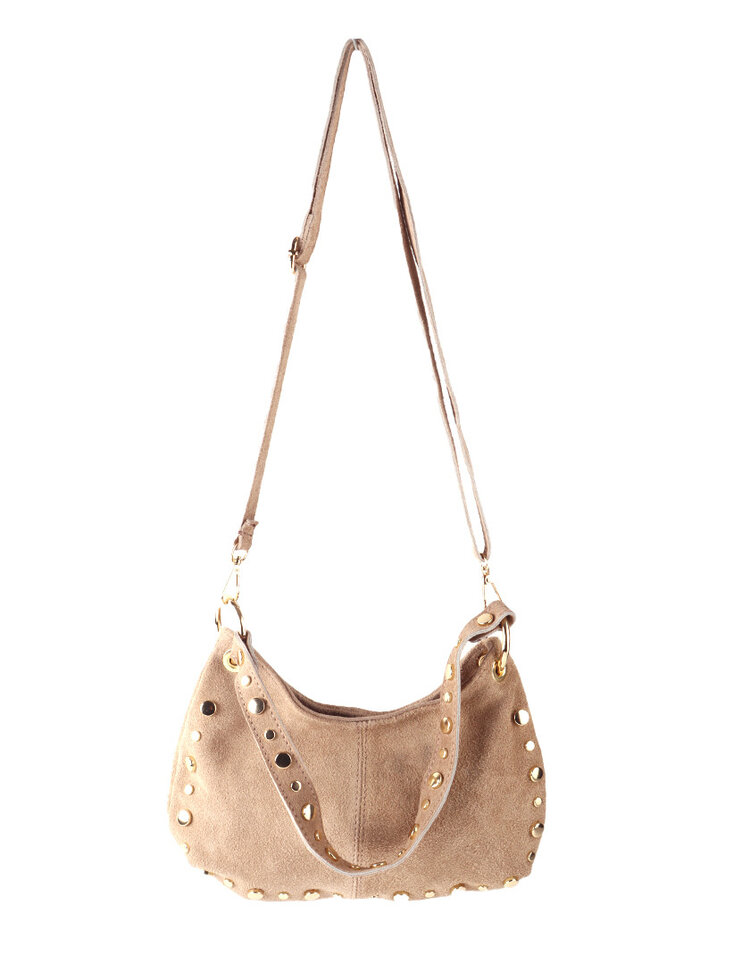 Giuliano Leather  Leder-Schultertasche | Wildleder | 552453