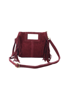 Giuliano Leather  Leather Shoulder Bag | Suede | 552531