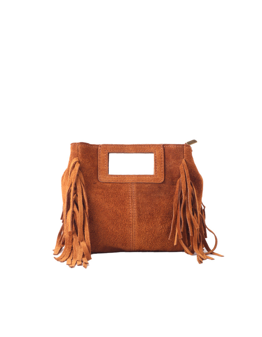 Giuliano Leather Lederen Schoudertas| Suède | 552531, foto 6 van 6