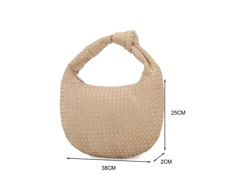Giuliano Kunstwildleder-Handtasche | 60002