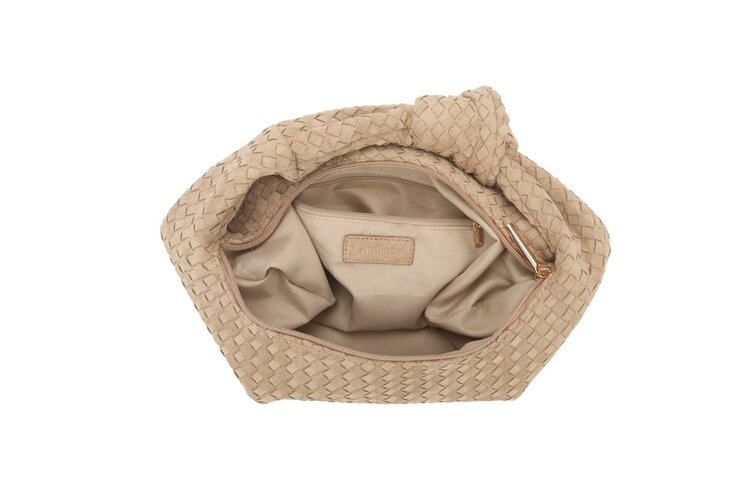 Giuliano Kunst suede handtas | 60002