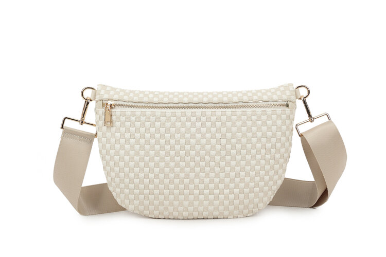 Giuliano Geweven crossbody heuptas | 50067