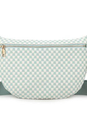 Giuliano Woven crossbody waist bag | 50067