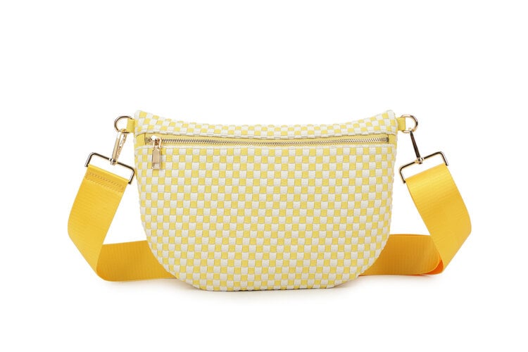 Giuliano Gewebte Crossbody-Gürteltasche | 50067