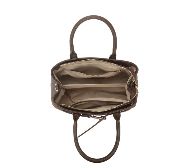 Giuliano Kunstlederen suede handtas| 80168