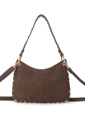 Giuliano Kunstlederen suede schoudertas | 80165