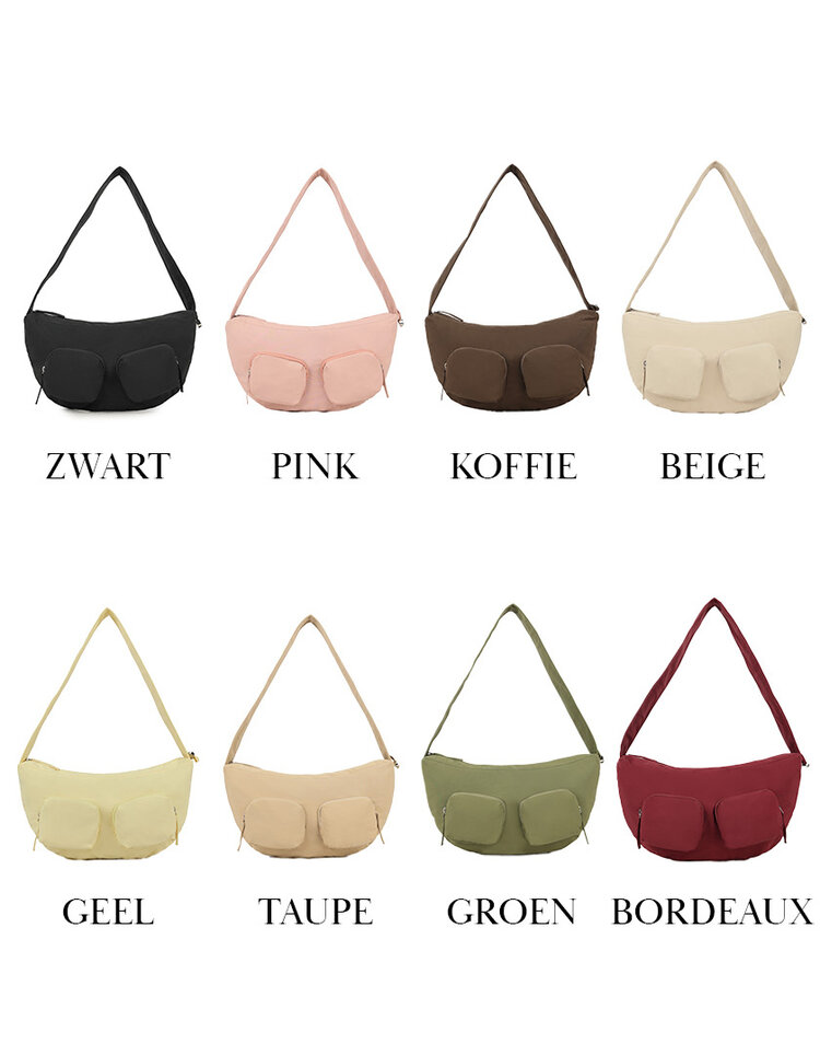 Giuliano Nylon crossbody waist bag | 50066