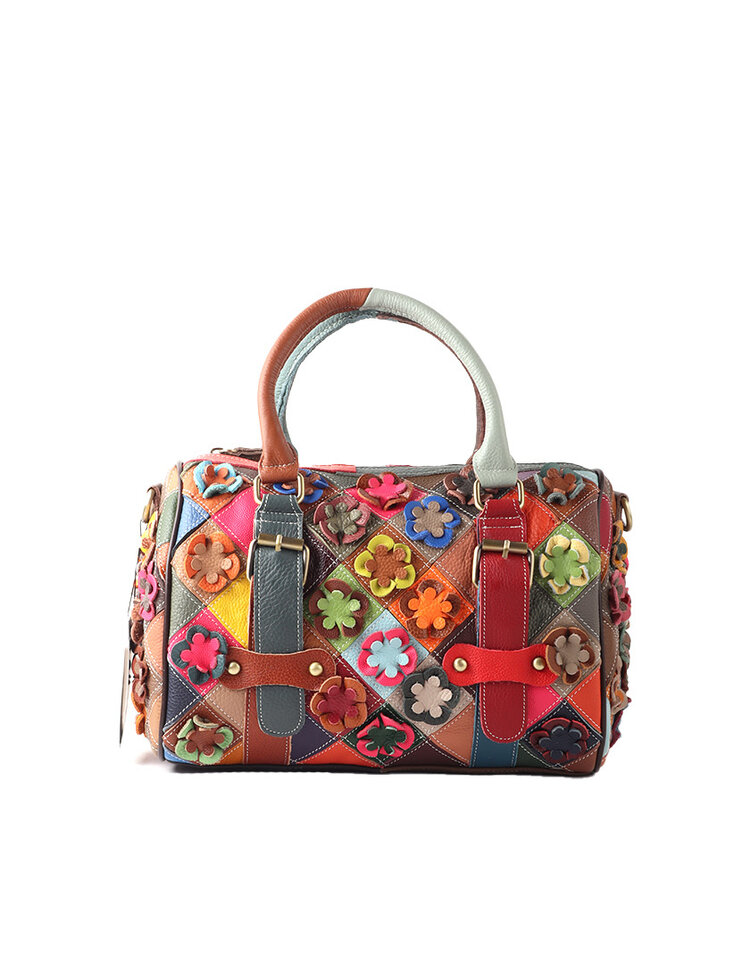 Leather handbag | Multicolor | 552532