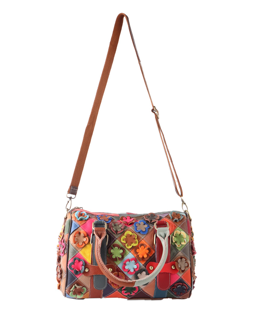 Lederen handtas | Multicolor | 552532, foto 2 van 6