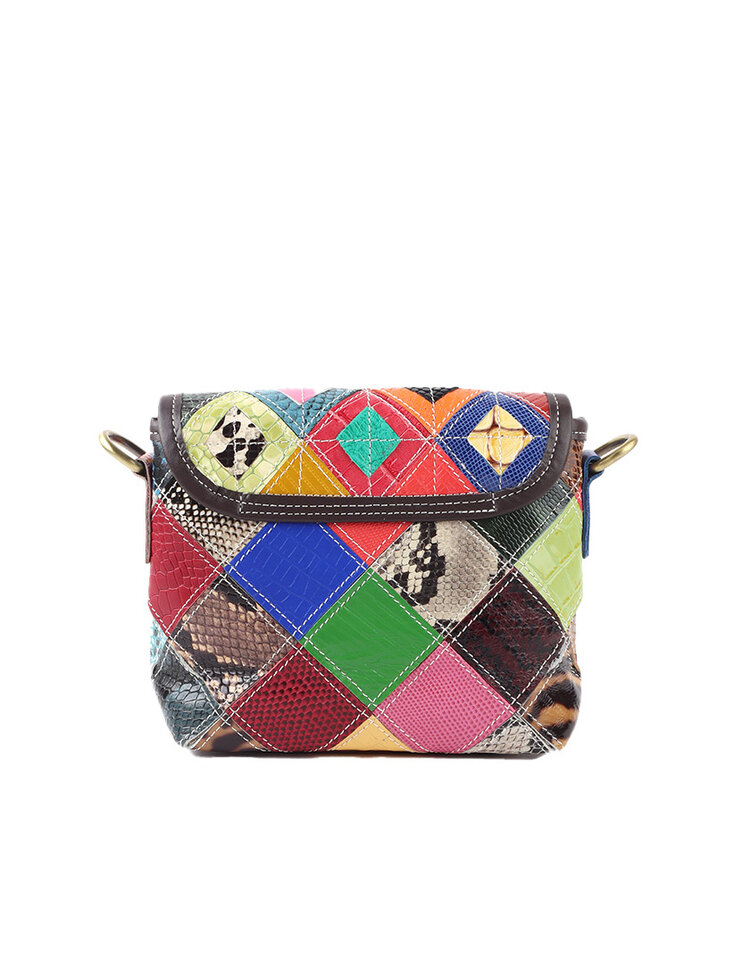 Giuliano Leather  Leder-Schultertasche | Mehrfarbig | 552262