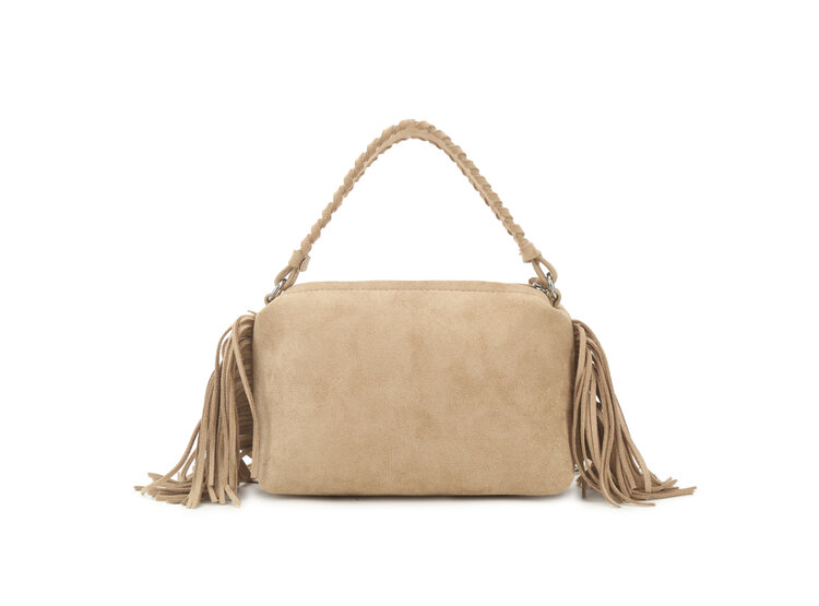 Giuliano Faux leather suede hand bag | 80167
