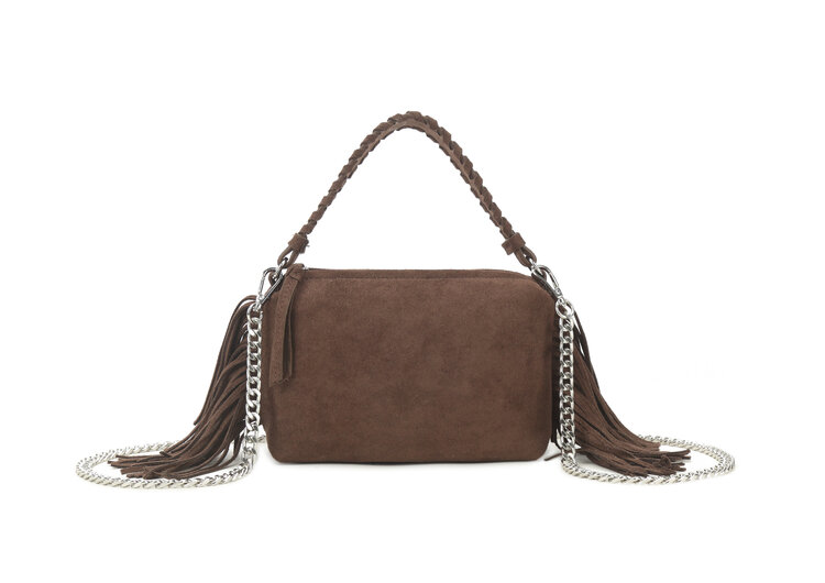 Giuliano Kunstwildleder-Handtasche | 80167
