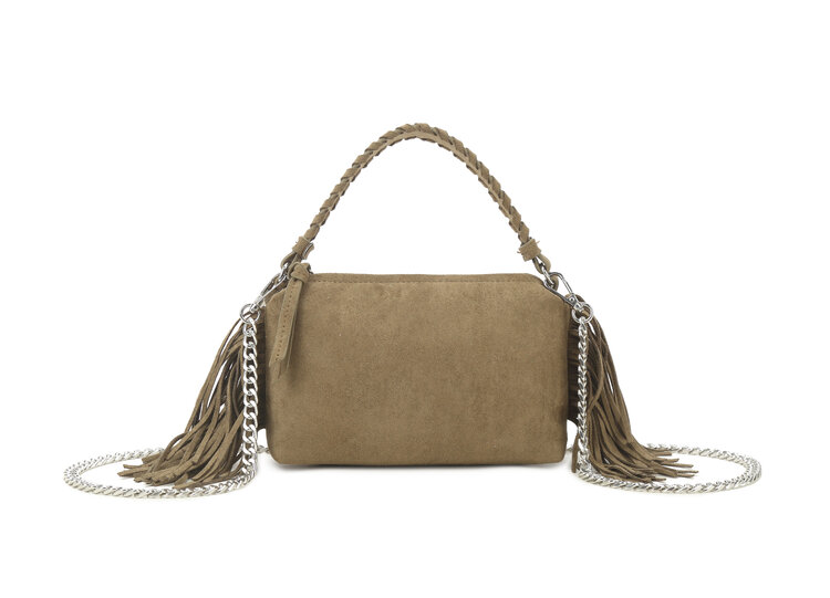 Giuliano Kunstwildleder-Handtasche | 80167