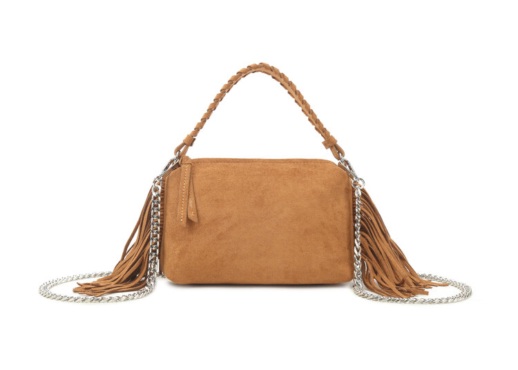 Giuliano Kunstwildleder-Handtasche | 80167