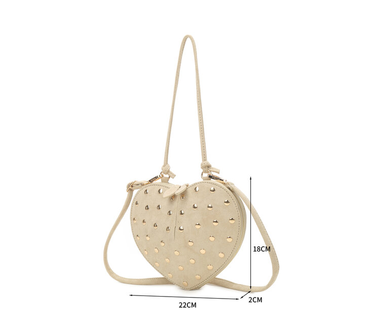 Giuliano Kunstwildleder-Schultertasche | 80163