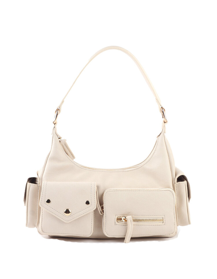 Giuliano Kunstleder-Schultertasche | 40087