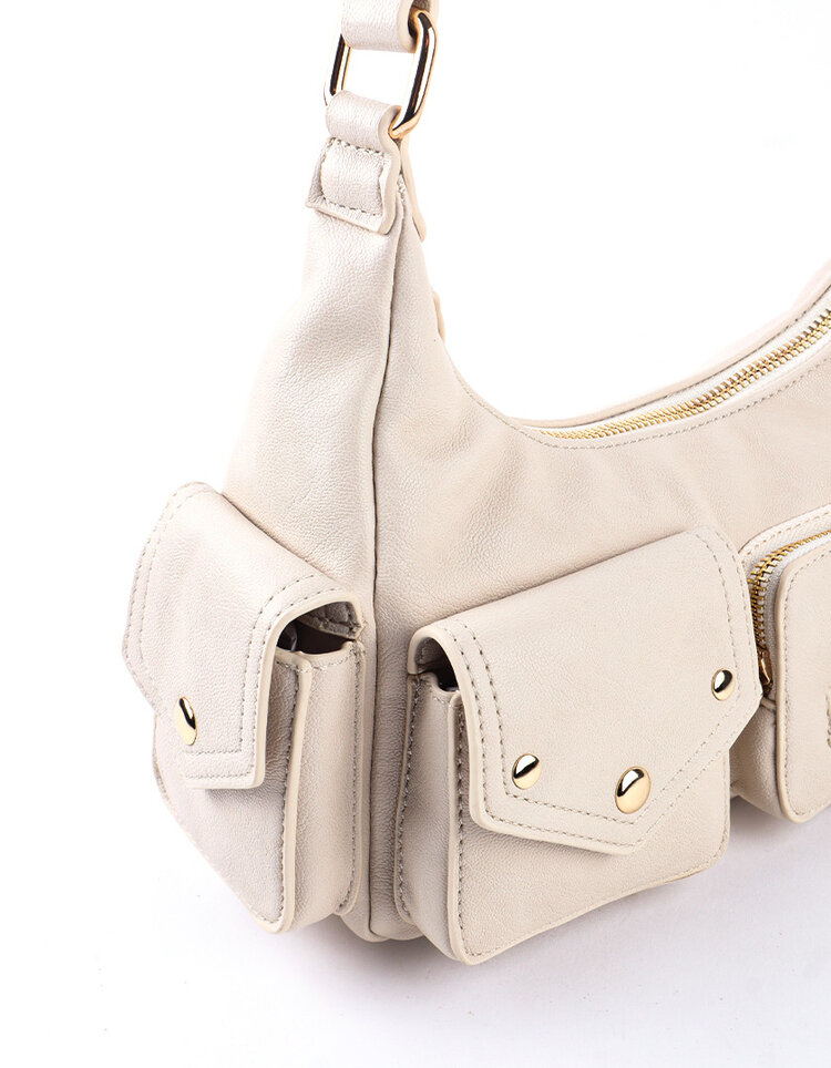 Giuliano Kunstleder-Schultertasche | 40087