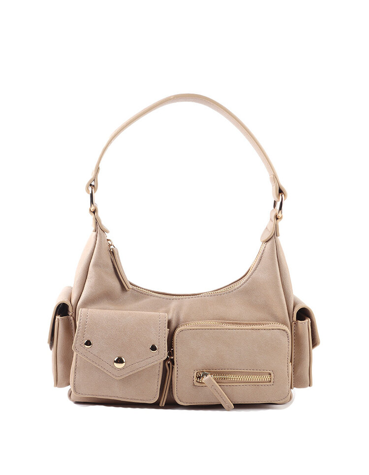 Giuliano Kunstleder-Schultertasche | 40087