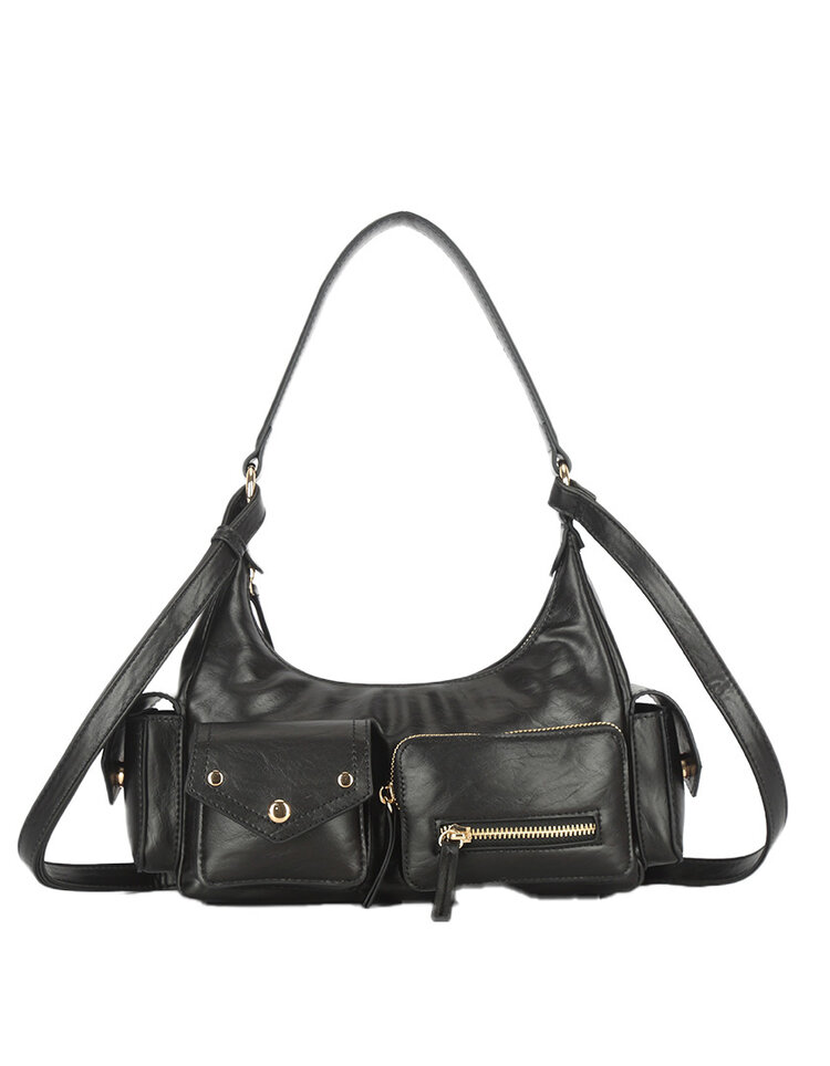 Giuliano Kunstleder-Schultertasche | 40087