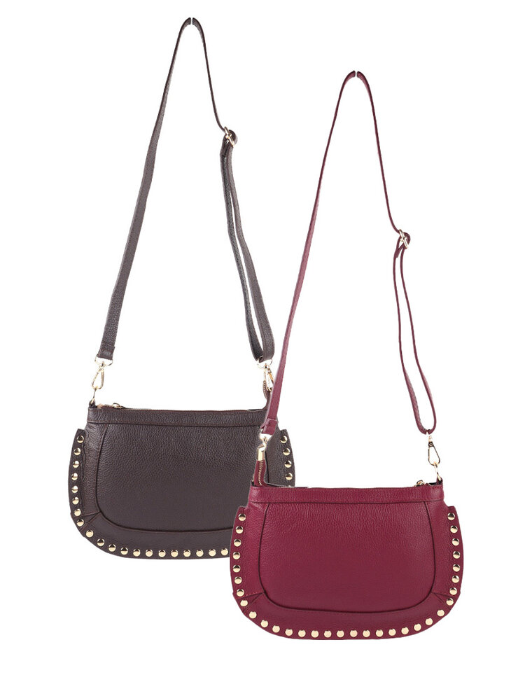 Leather shoulderbag | 552959