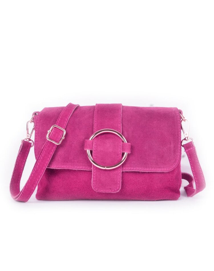 Giuliano Leather  Wildleder-Schultertasche | 552543